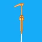 Помпа - дозатор для сиропа, золотая, 10 мл - Фото 7