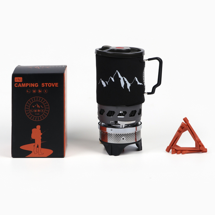 Система для приготовления пищи 0.9 л, с подставкой для баллона - Фото 1