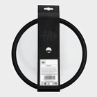 Крышка Magistro, d=26 см, со сливом, с силиконовым ободком и ручкой, жаропрочное стекло - Фото 7