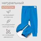 Штанишки детские MINAKU: Basic Line BABY, цвет синий, рост 74-80 10364007 Штанишки детские MINAKU: Basic Line BABY, цвет синий, рост 74-80 10364007
