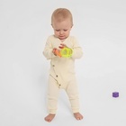 Комбинезон детский MINAKU: Basic Line BABY, рост 68-74 см, молочный - фото 25397871