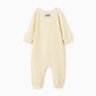 Комбинезон детский MINAKU: Basic Line BABY, рост 74-80 см, молочный - фото 24743650