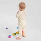Комбинезон детский MINAKU: Basic Line BABY, цвет бежевый, рост 74-80 10364046 - фото 12760822