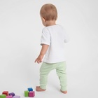 Футболка детская MINAKU: Basic Line BABY, цвет белый, рост 80-86 10364052 - фото 12760869