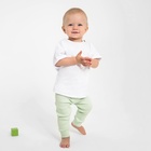 Футболка детская MINAKU: Basic Line BABY, цвет белый, рост 62-68 10364054