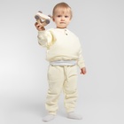 Толстовка детская MINAKU: Basic Line BABY, цвет молочный, рост 86-92 - Фото 4