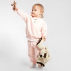 Толстовка детская MINAKU: Basic Line BABY, цвет пудрово-розовый, рост 80-86 - Фото 3