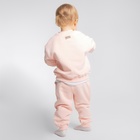 Толстовка детская MINAKU: Basic Line BABY, цвет пудрово-розовый, рост 80-86 - Фото 5