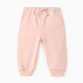 Штаны для малыша MINAKU: Basic Line BABY, цвет пудрово-розовый, рост 68-74