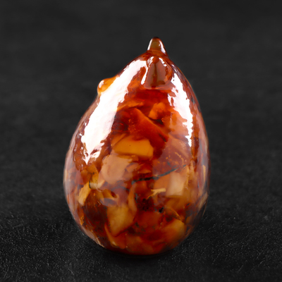 Сувенир "Кот пузатый", янтарь