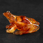 Сувенир "Лягушка", янтарь - фото 24730554