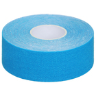 Кинезиотейп ONLYTOP, 2.5 см × 5 м, голубой - Фото 1