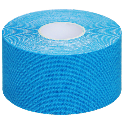 Кинезиотейп ONLYTOP, 3.8 см × 5 м, цвет голубой