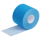 Кинезиотейп ONLYTOP, 5 см × 5 м, цвет голубой - Фото 2