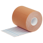 Кинезиотейп ONLYTOP, 7,5 см х 5 м, цвет телесный - Фото 2