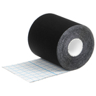 Кинезиотейп ONLYTOP, 7.5 см × 5 м, цвет чёрный - Фото 2