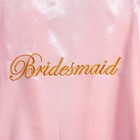 Халат для девичника Bridesmaid, карнавальный аксессуар - Фото 5