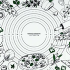 Силиконовой коврик для выпечки «Pizza time», 50×70 см - Фото 4