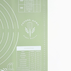 Силиконовой коврик для выпечки «Приятного аппетита», 50×70 см - Фото 3