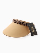 Козырёк женский MINAKU "Leopard" цвет коричневый, р-р  56-58 - Фото 8
