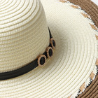 Шляпа женская MINAKU, цв. коричневый, р-р 58 - Фото 4