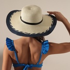Шляпа женская MINAKU, цв. темно-синий, р-р 58 - Фото 6