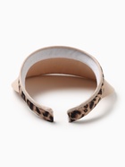 Козырёк женский MINAKU "Leopard" цвет пудровый, р-р  56-58 - фото 808832334