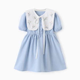 Платье для девочки MINAKU, цвет голубой, рост 68-74