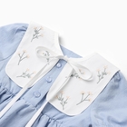 Платье для девочки MINAKU, рост 68-74, голубое - Фото 6