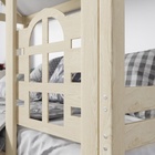 Детская кровать «Касл», 90×190 см, массив сосны, без покрытия - фото 28508397