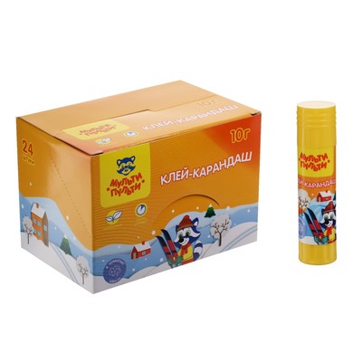 Клей-карандаш PVA 10г Мульти-Пульти