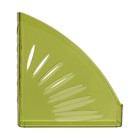 Лоток для бумаг вертикальный "Тропик", зелёный лайм - Фото 4