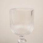 Бокалы для вина SL Home «Модерн», 250 мл, 8×14.5 см, набор 2 шт., стекло, прозрачные - Фото 4