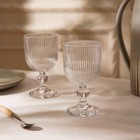 Бокалы для вина SL Home «Модерн», 250 мл, 8×14.5 см, набор 2 шт., стекло, прозрачные - Фото 7