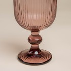 Бокалы для вина SL Home «Модерн», 250 мл, 8×14.5 см, набор 2 шт., стекло, розовые - Фото 3