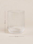 Стаканы SL Home «Модерн», 260 мл, 7.5×9.5 см, набор 6 шт., стекло, прозрачные - Фото 2