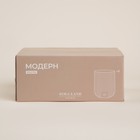 Стаканы SL Home «Модерн», 260 мл, 7.5×9.5 см, набор 6 шт., стекло, прозрачные - Фото 4