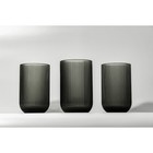 Стаканы SL Home «Модерн», 400 мл, 8×13 см, набор 6 шт., стекло, графитовые - Фото 4