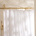 Штора для ванной «Ла Каса», с люверсами, 200×200 см, полиэстер, белая - Фото 6