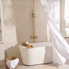 Штора для ванной «Ла Каса», с люверсами, 200×200 см, полиэстер, белая - Фото 9