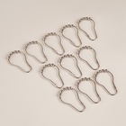 Штора для ванной «Ла Каса», с люверсами, 200×200 см, полиэстер, розовая - Фото 3