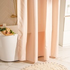 Штора для ванной «Ла Каса», с люверсами, 200×200 см, полиэстер, розовая - Фото 9
