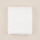 Штора для ванной двойная «Ла Каса», с люверсами, 200×200 см, полиэстер, полиэтилен, белая - Фото 2