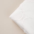 Штора для ванной двойная «Ла Каса», с люверсами, 200×200 см, полиэстер, полиэтилен, белая - Фото 3