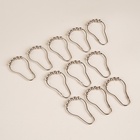 Штора для ванной двойная «Ла Каса», с люверсами, 200×200 см, полиэстер, полиэтилен, белая - Фото 5