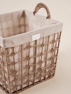 Корзина для хранения SL Home, ручное плетение, с ручками, квадратная, джут, 39×39×41.5 см - Фото 3