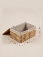 Корзина для хранения SL Home, плетёная, ручной работы, 30×20×15.5 см - Фото 2
