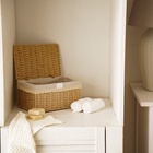 Корзина для хранения SL Home, плетёная, ручной работы, 30×20×15.5 см - Фото 5