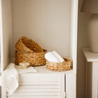 Корзины для хранения SL Home, плетёные, ручной работы, 3 шт: 21×21×7 см, 25×25×10 см, 29×29×11 см - Фото 6
