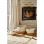 Корзины для хранения SL Home, плетёные, ручной работы, 3 шт., 24×21×17 см, 30×25×22 см, 35×30×27 см - Фото 7
